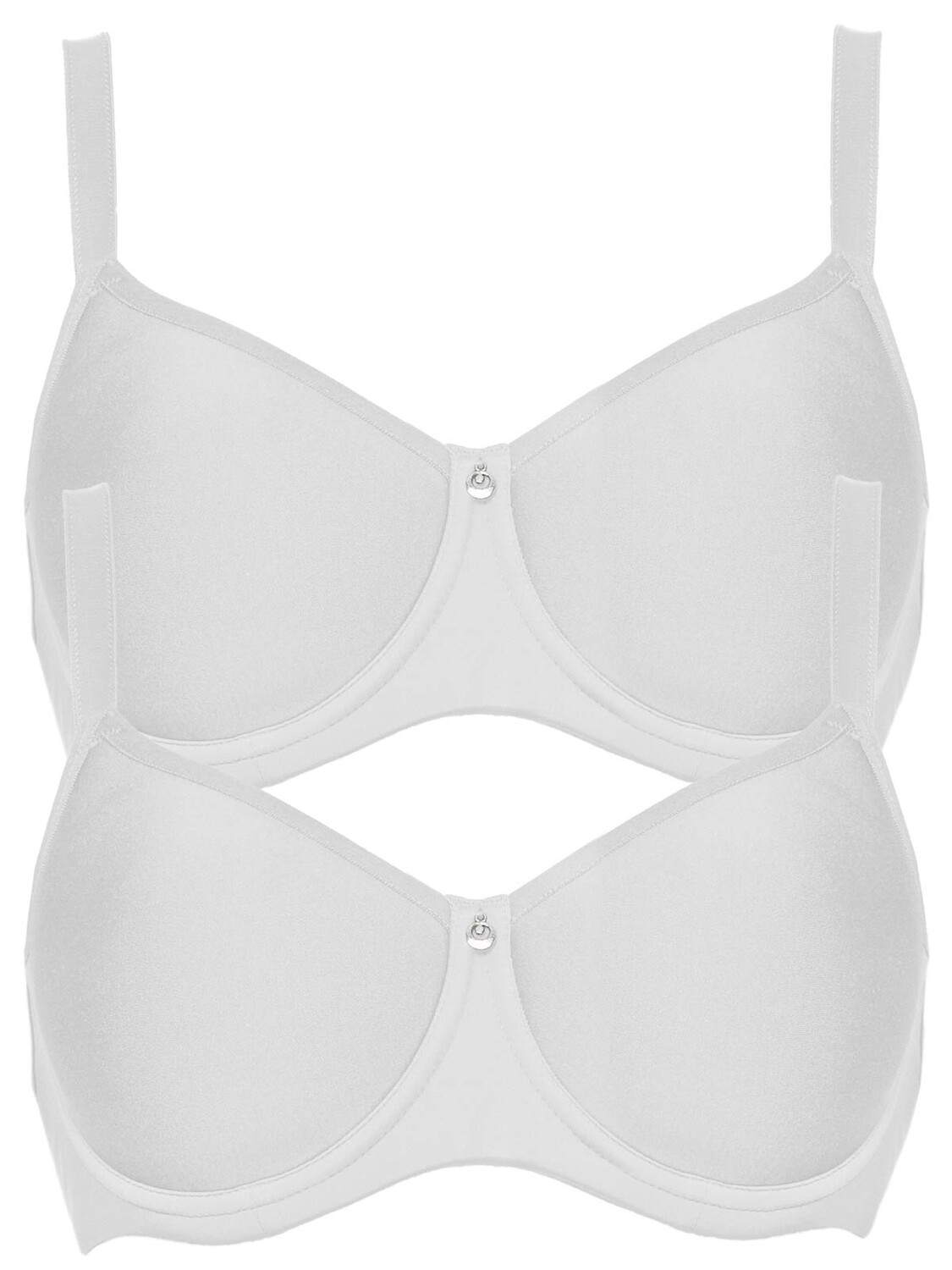 

Бюстгальтер с косточками SUSA 2er Pack Spacer BH mit Bügel Catania, цвет Weiss Weiss