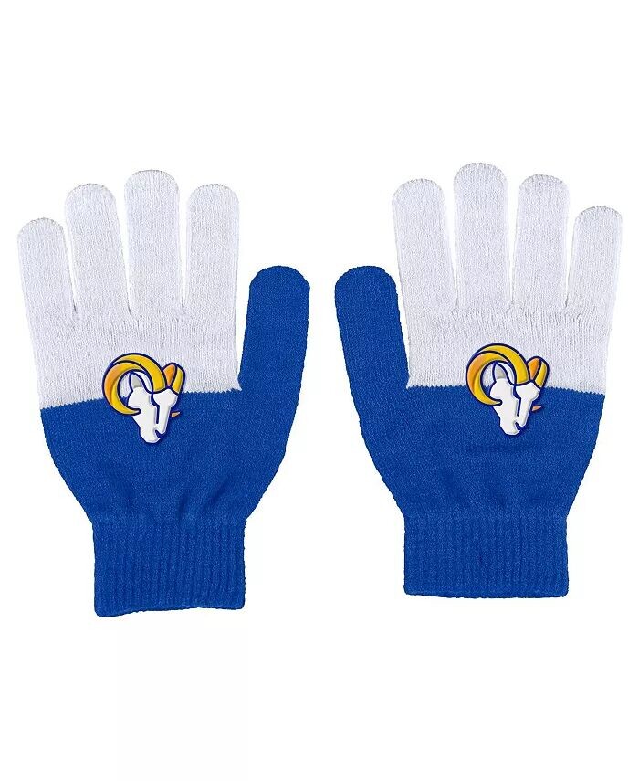 

Женские перчатки Los Angeles Rams Color-Block WEAR by Erin Andrews