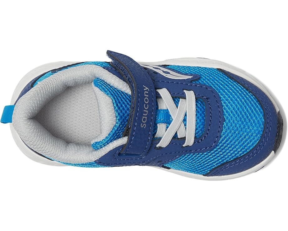 Кроссовки Saucony Kids Ride JR, цвет Blue/Silver — фото 2