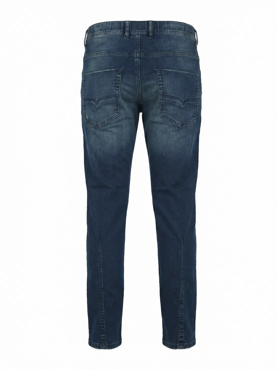 Зауженные джинсы Diesel 2030 D-KROOLEY JOGGJEANS Superstretch & Supersoft в пыльно-голубом цвете — фото 3