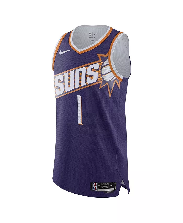 Мужская аутентичная майка Devin Booker Purple Phoenix Suns — Association Edition Nike — фото 2