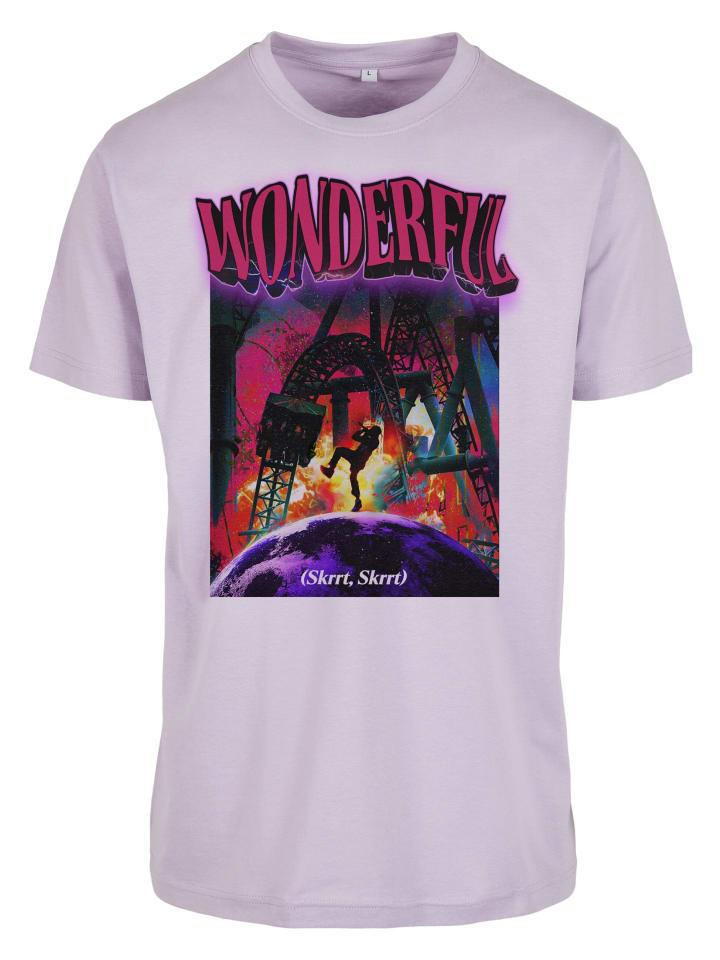 

Футболка Mister Tee, сиреневый