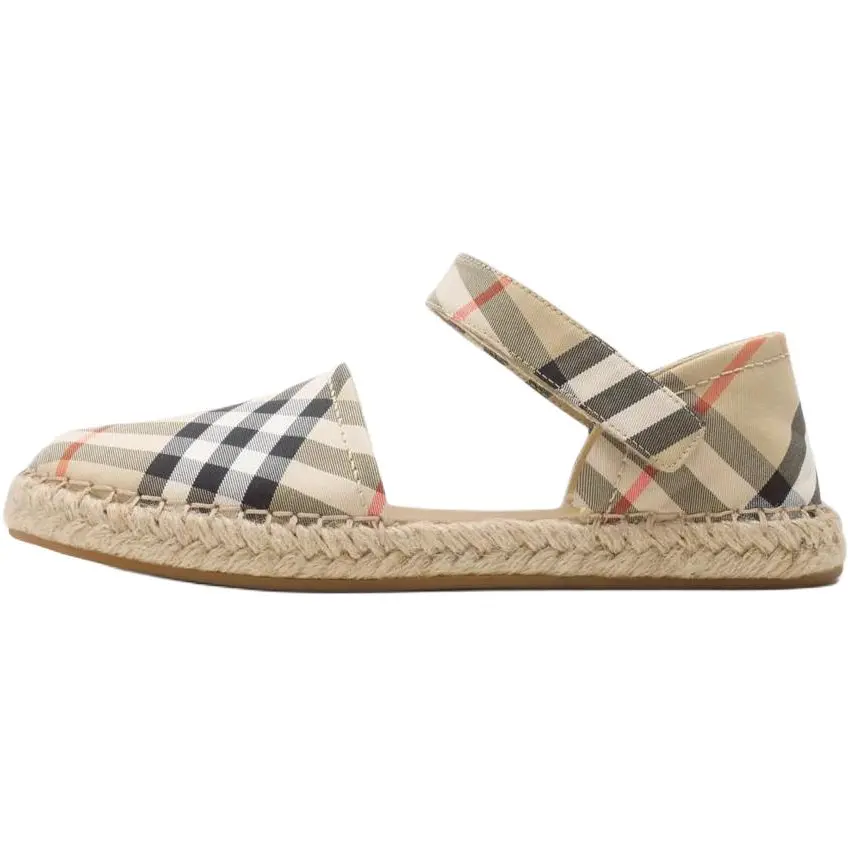 

Низкие детские кэжуал кеды canvas beige Burberry