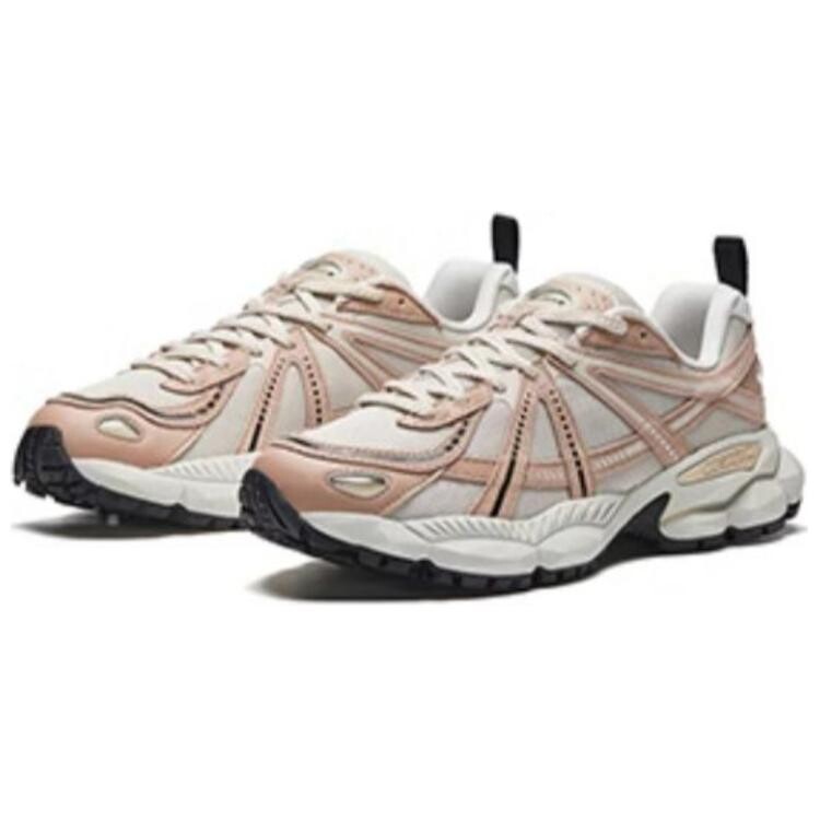 Champion All Weather Series массивные кроссовки мужские низкие мелово-белый / классические коричнево-серый / базовые черный Anta — фото 2