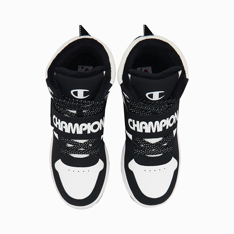 Детские скейтерские кроссовки Champion Kids, черный/белый — фото 3
