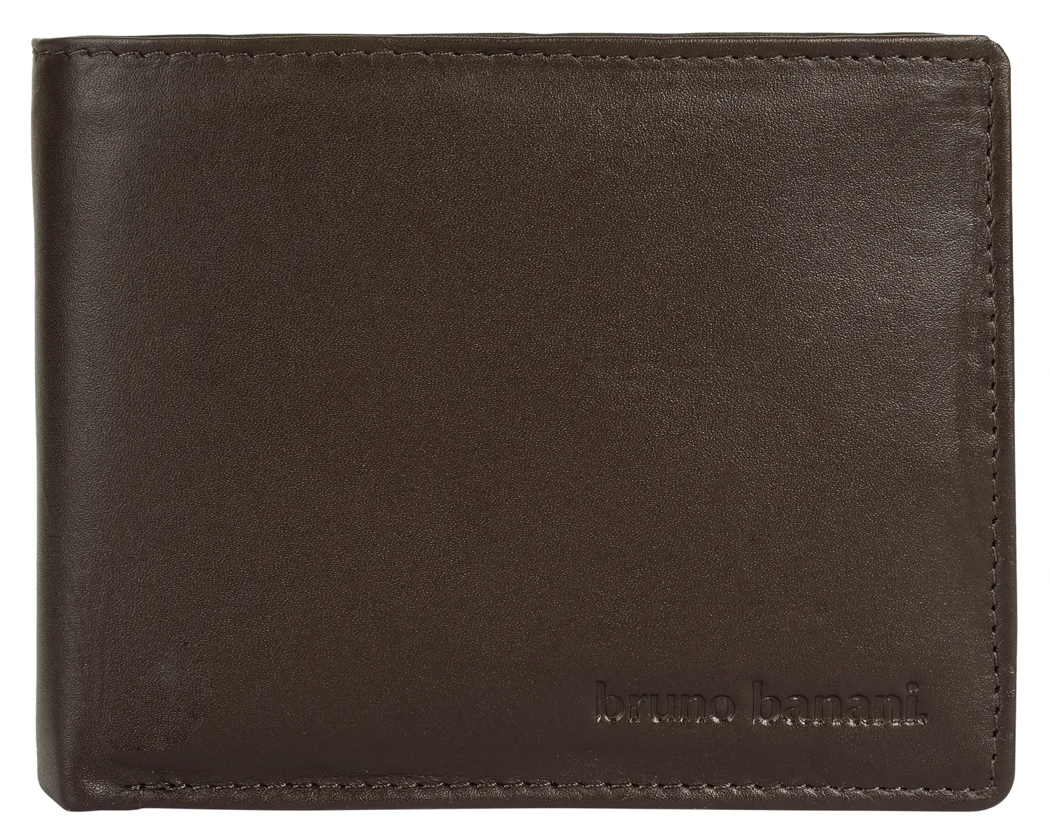 

Кошелек Bruno Banani, натуральная кожа, коричневый