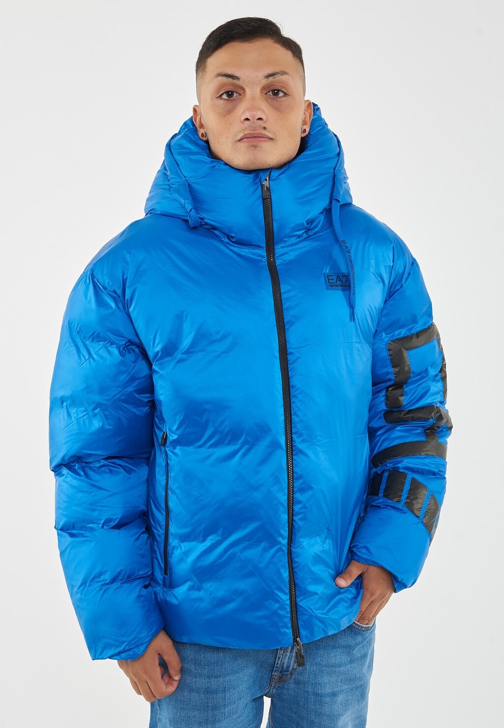 

Зимняя куртка GIUBBOTTO EA7 Emporio Armani, синий