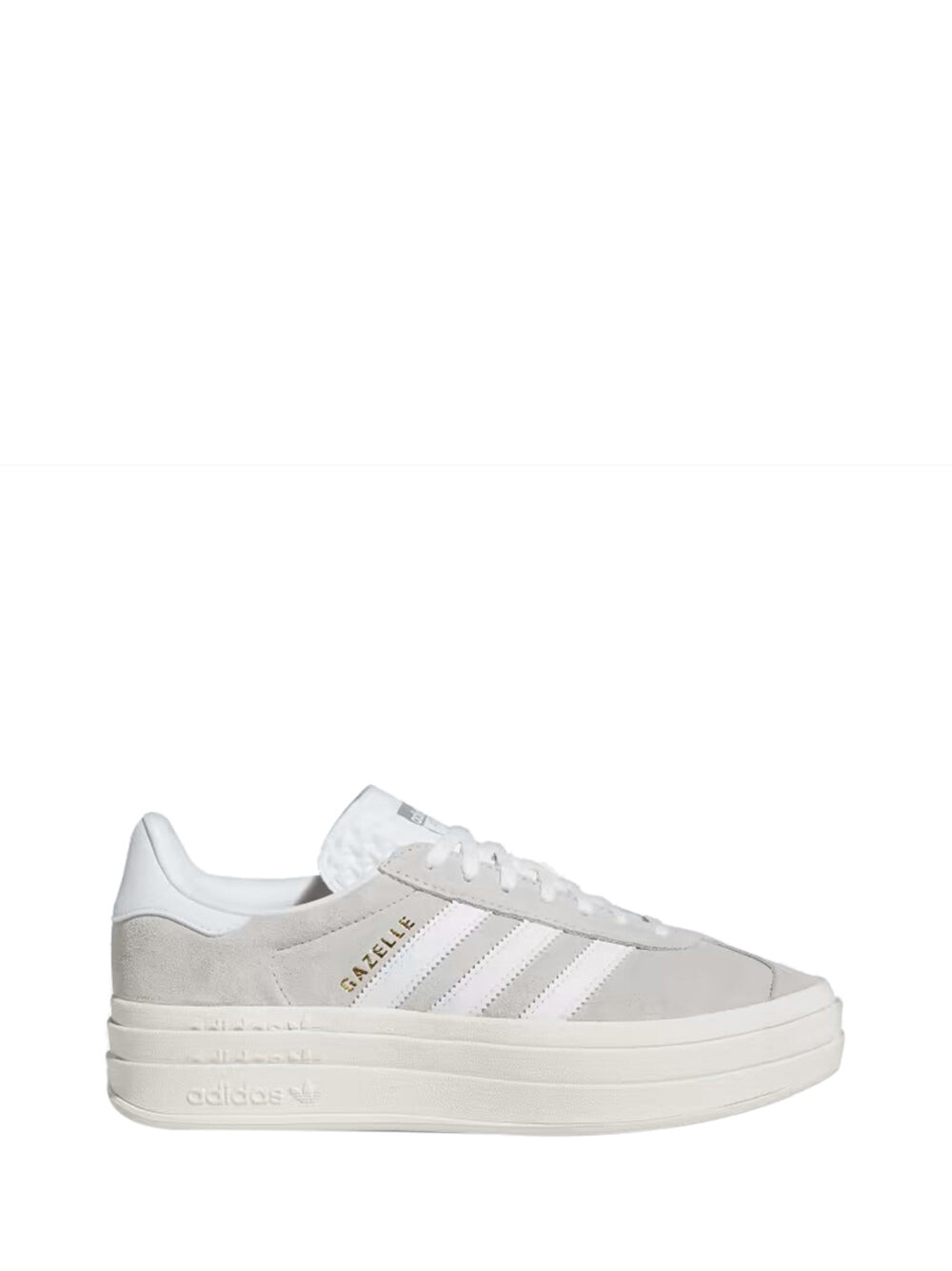 

Кроссовки женские gazelle bold серый/белый Adidas