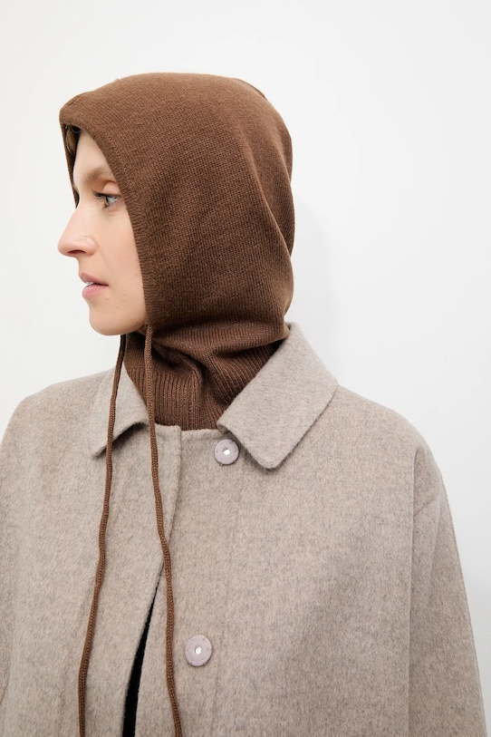 

Кашемировая балаклава Answear.Lab, коричневый