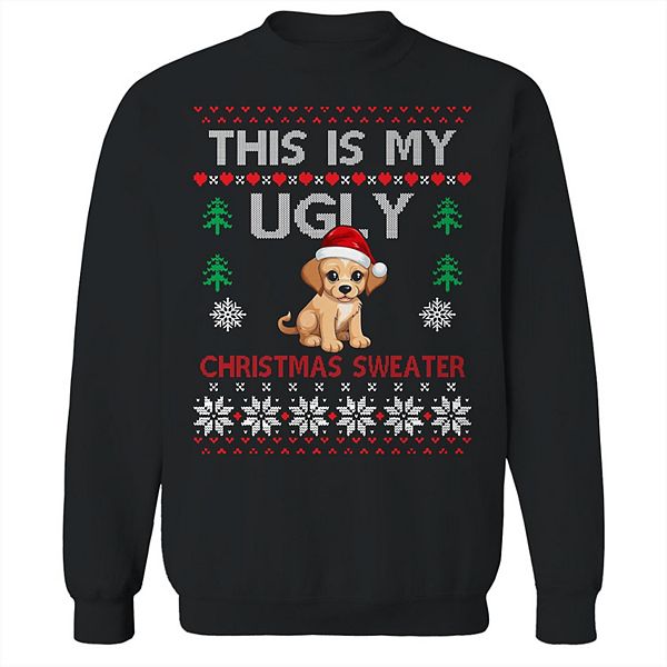 

Мужской свитшот с принтом "Ugly Puppy Christmas" Licensed Character