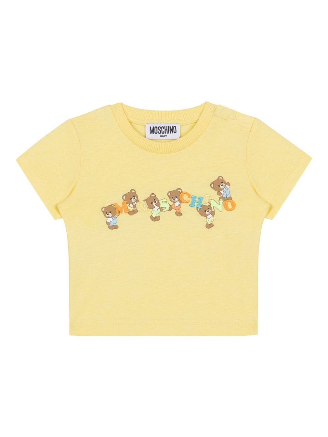 

Moschino Kids футболка Teddy Bear, желтый