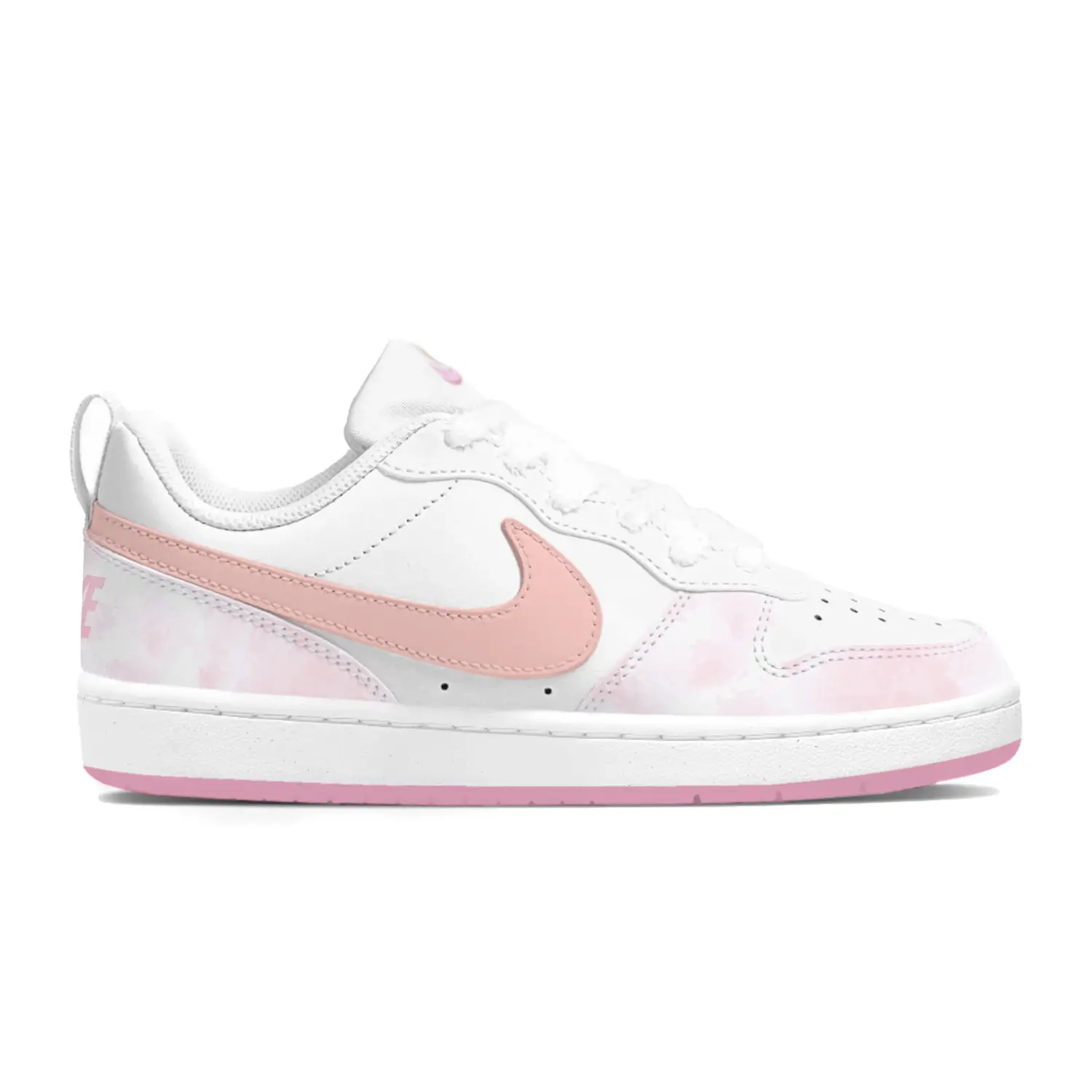 Nike Низкие подростковые кроссовки для скейтбординга Court Borough Powdered Sweet Grapefruit — фото 3