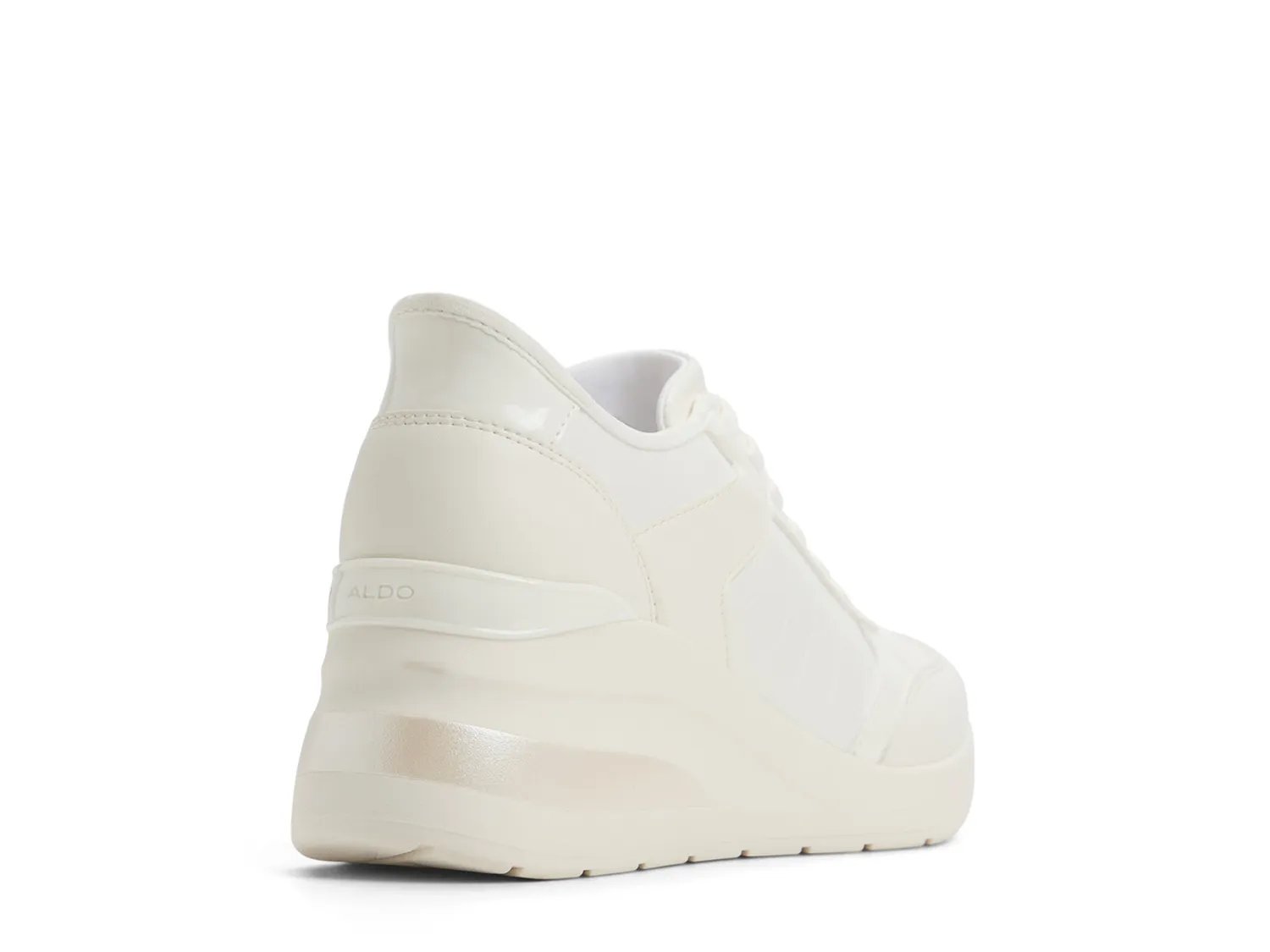 Кроссовки Aldo Iconi Step Wedge Sneaker, белый — фото 4