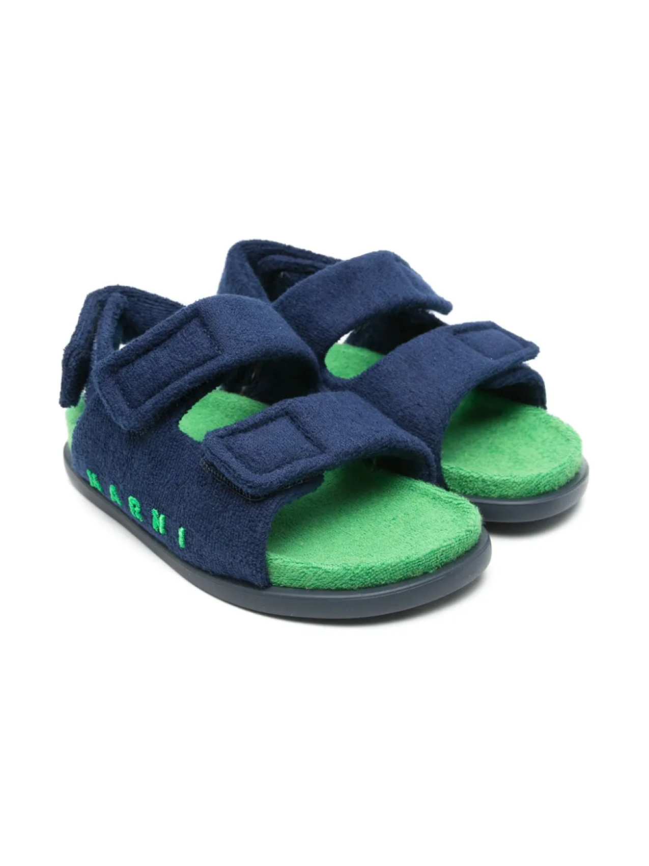 

Сандалии махровые Marni Kids, синий