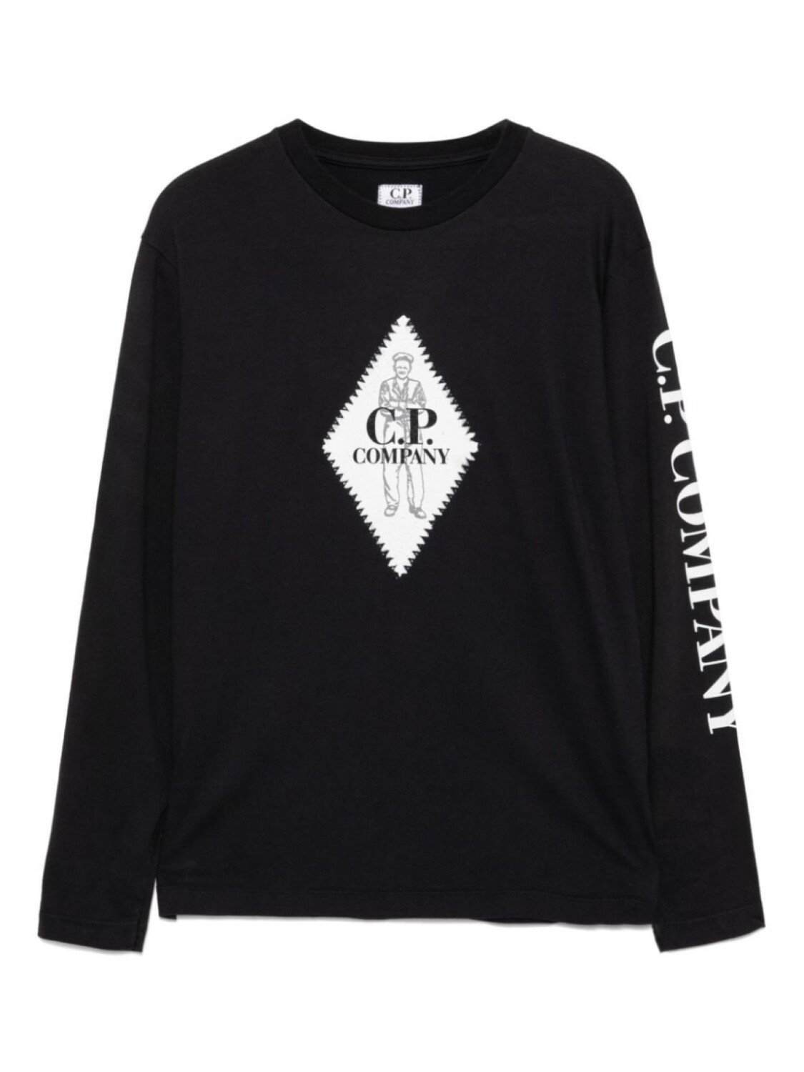 

Футболка с логотипом C.P. Company Kids, синий