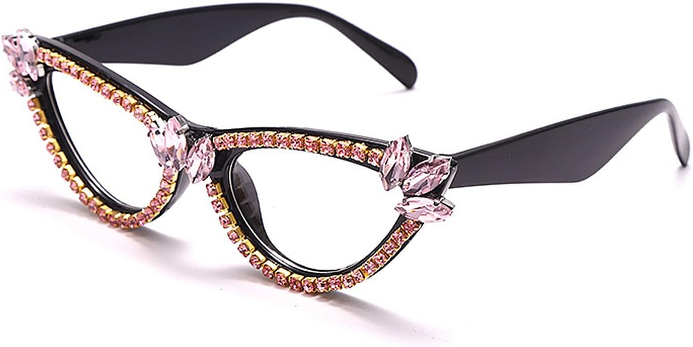 

Солнцезащитные очки COTIA «Кошачий глаз» с бриллиантами, женские, 2021 год, маленькие, в стиле панк, с кристаллами, винтажные, со стразами, очки с защитой от УФ-излучения UV400, Pink