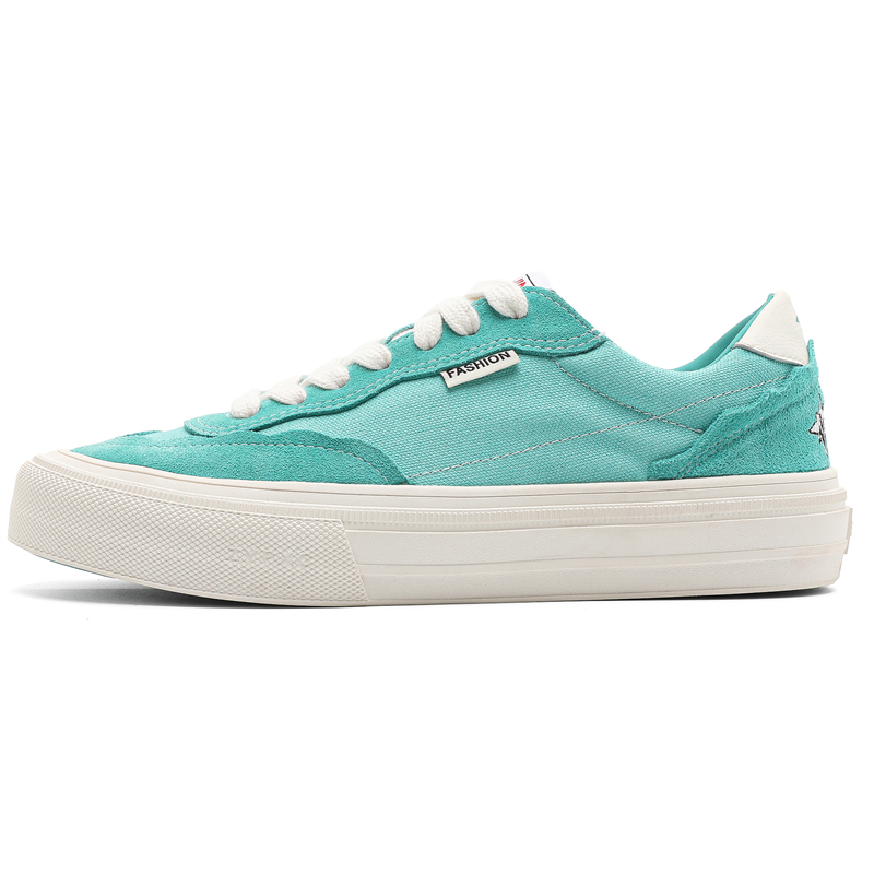 

MUYI Женские устойчивые к истиранию низкие скейтерские кроссовки Unisex Green, цвет Green[Women's]