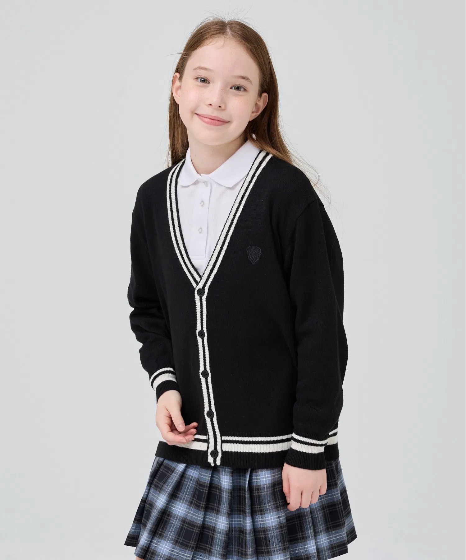 【BEAMS SCHOOL】Детский вязаный кардиган Tilden от BEAMS SCHOOL (унисекс)