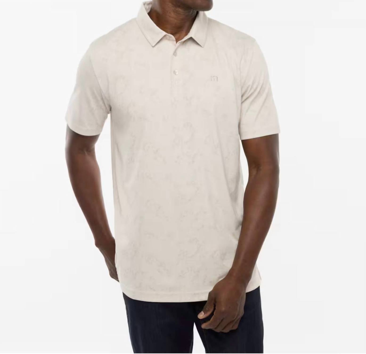 

Рубашка поло Warmer Tides в цвете Moodbeam TravisMathew