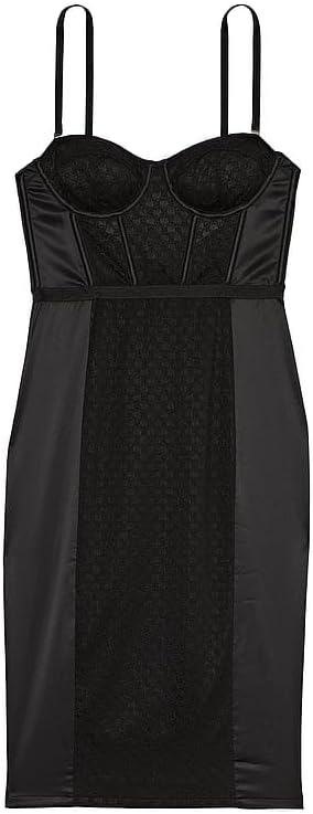 

Платье-корсет с монограммой от Victoria's Secret VS Archives, женское нижнее белье (XS-XL), Black