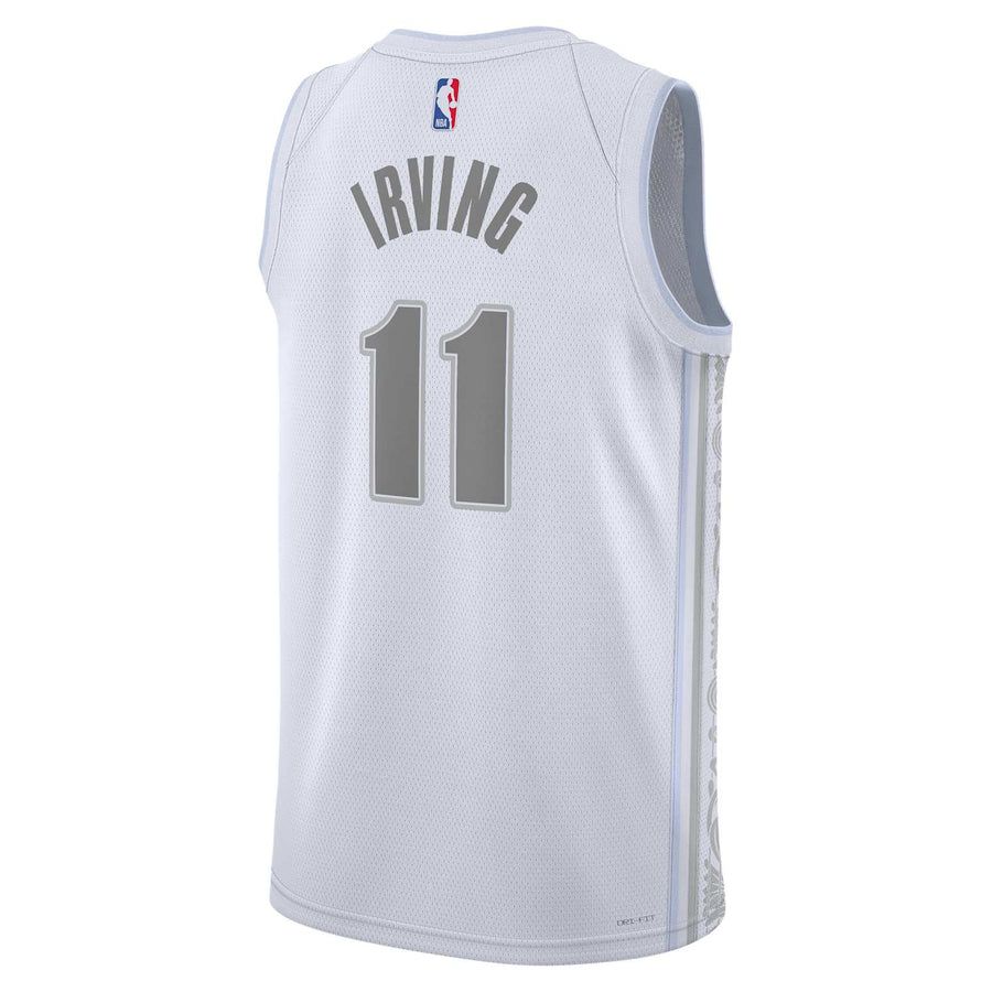 Джерси Nike Dri-FIT NBA Dallas Mavericks 2024/25 City Edition Swingman Jersey 'Kyrie Irving', белый — фото 2