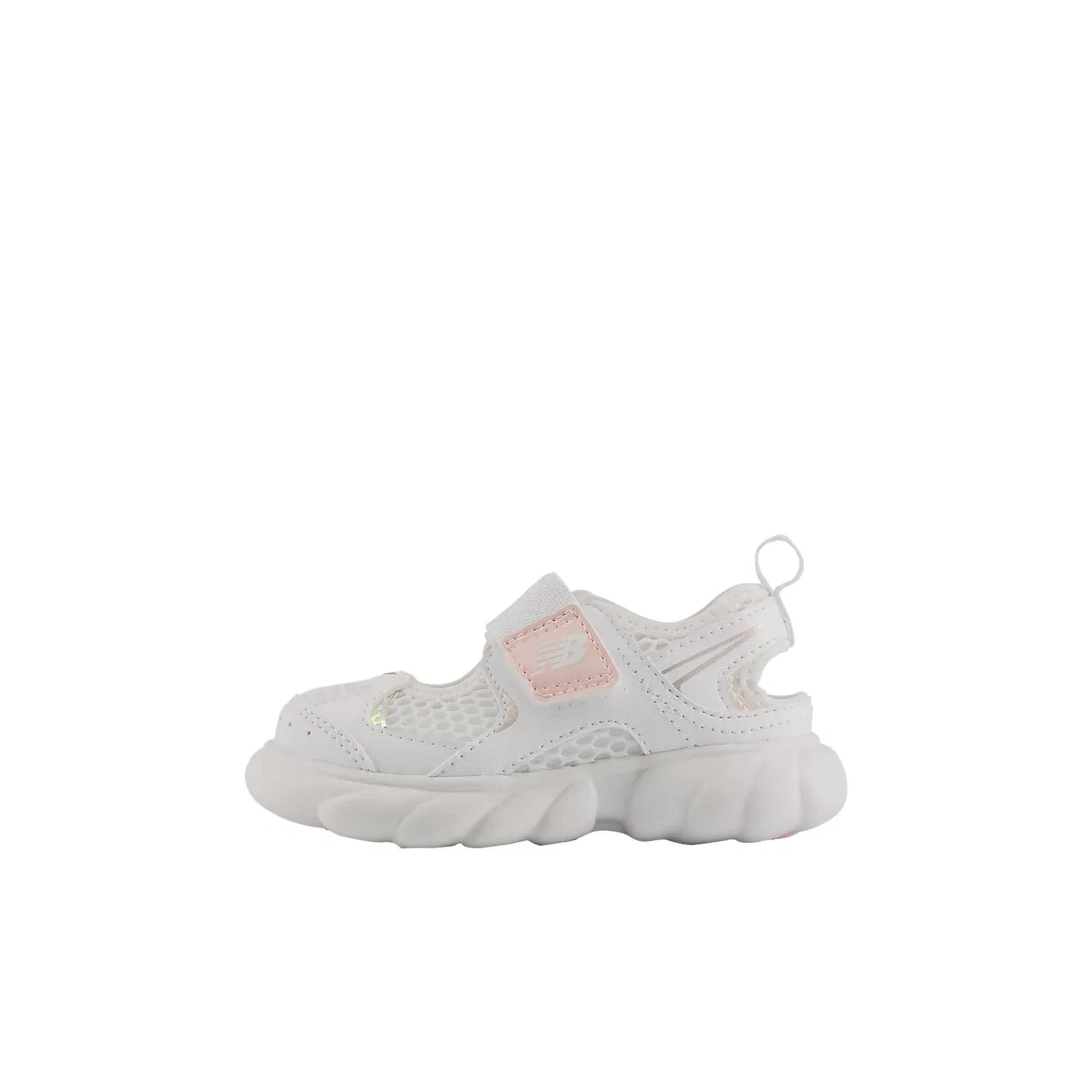 Кроссовки NB 230 Abrasion Resistant Breathable Low top для малышей и детей New Balance, White & Crystal Pink