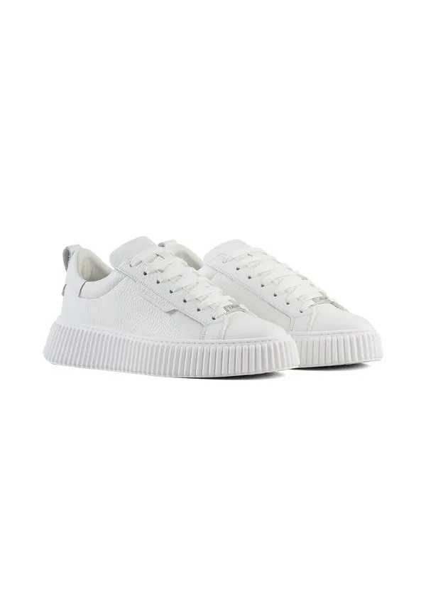 Кроссовки sneaker hopper в стиле tumbled loop с возможностью обновления данных и кордоновым мотивом. Antony Morato, White — фото 2