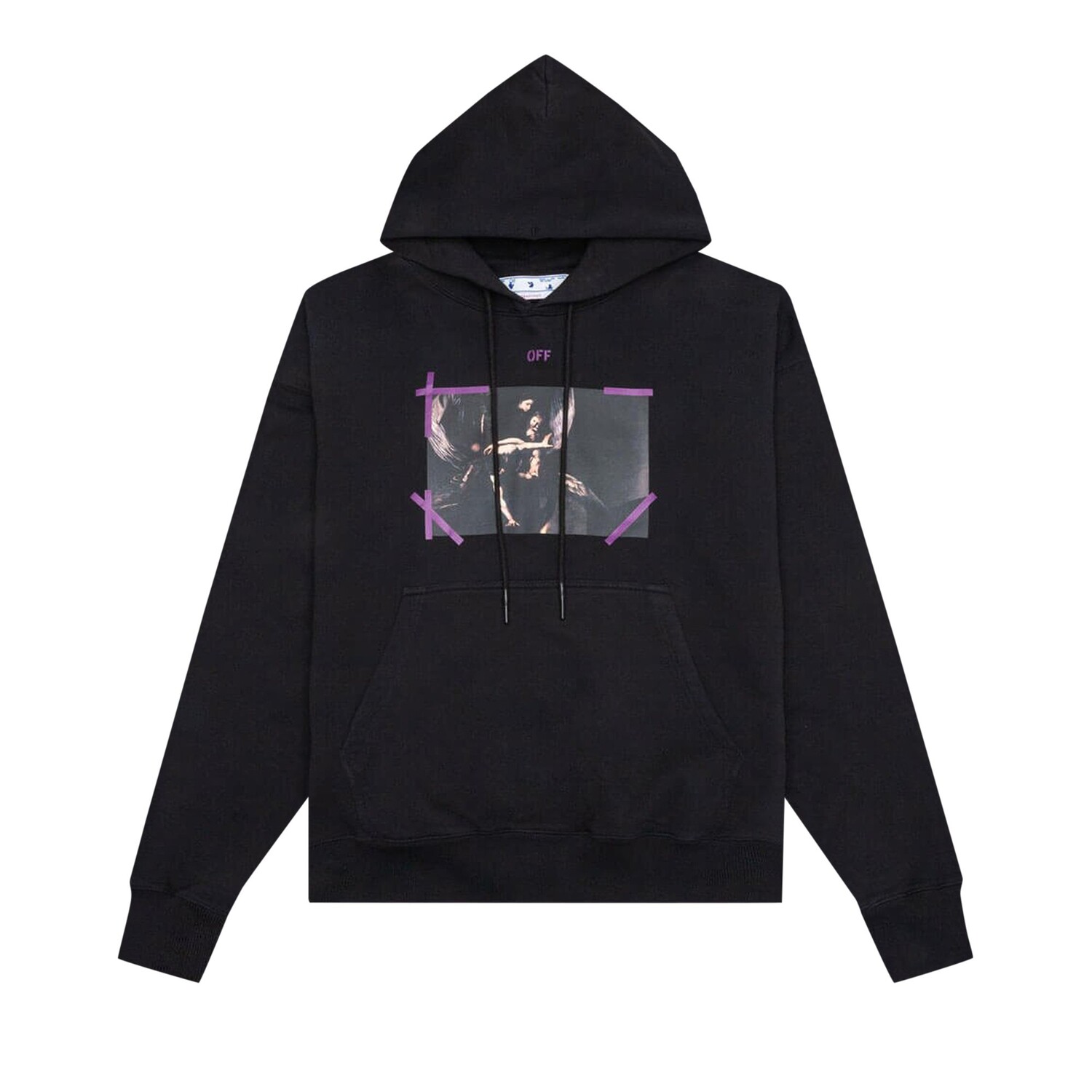 

Толстовка Off-White Arrow Caravaggio Mercy Skat Черный/Орхидея