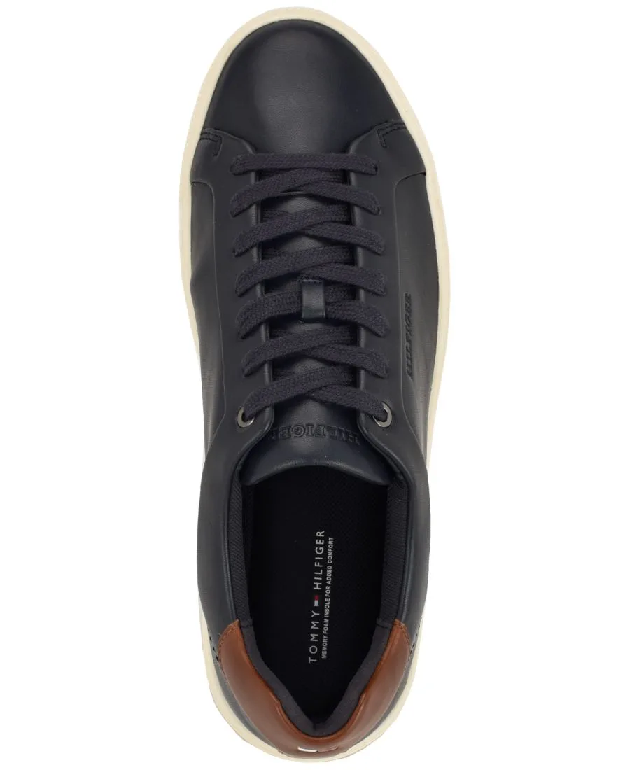 Мужские спортивные кроссовки на шнуровке Idris Fashion Tommy Hilfiger, темно-синий — фото 4