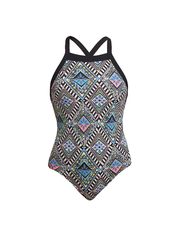 

Купальник Funkita Badeanzug Sky Hi Weave Please, красочный