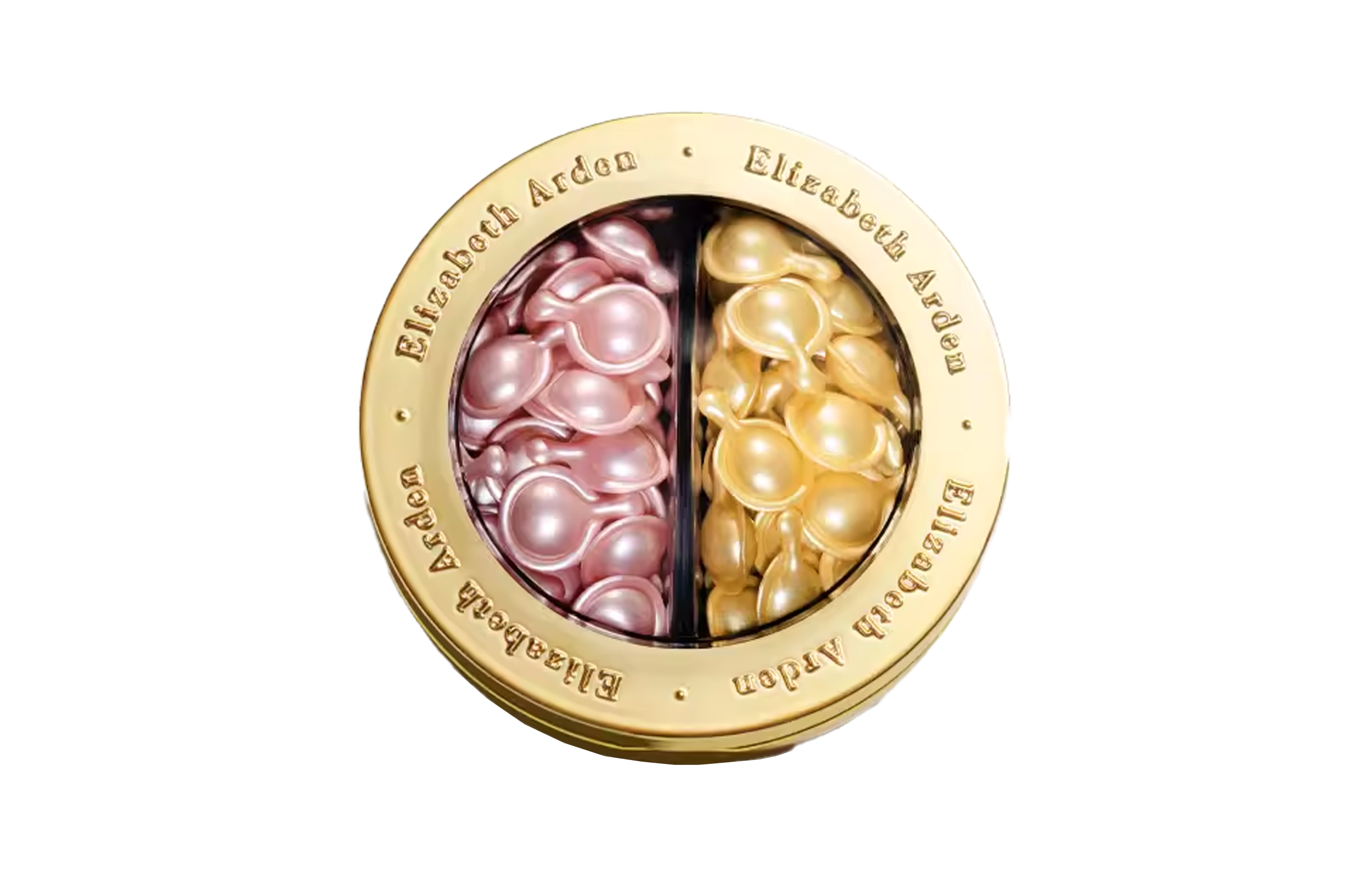 

YILISHABAIYADUN металлический и порошковый двухсекционный горячий горшочек капсула для замены сыворотки лосьон Elizabeth Arden, золотой powder mandarin duck pot capsule essence 30 capsules + 30 capsules