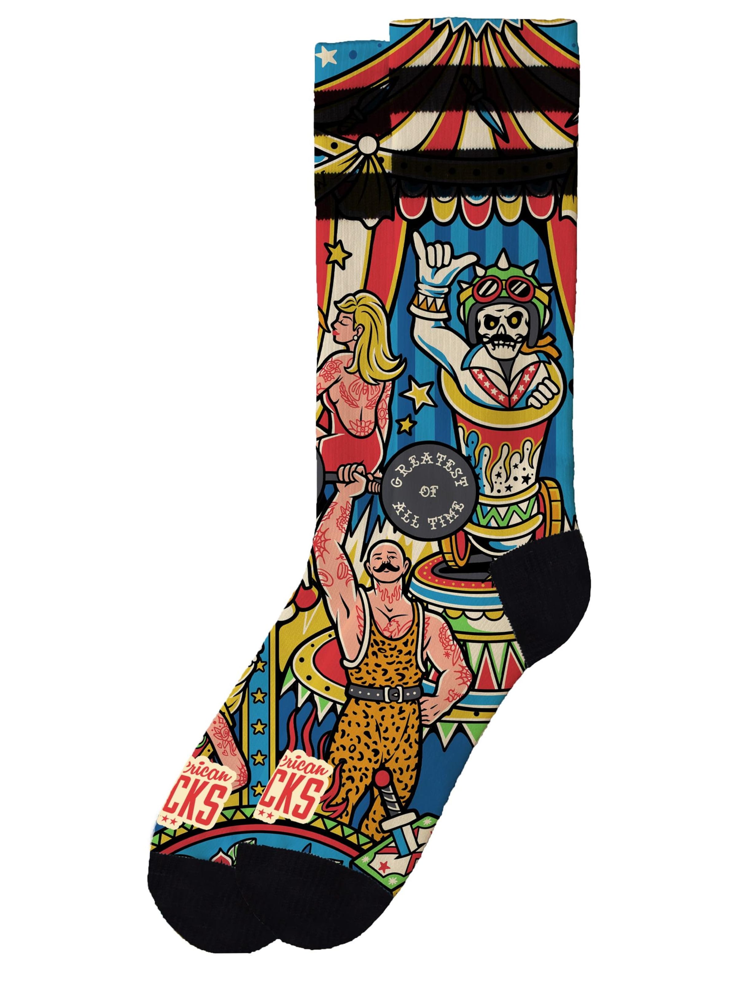 

American Socks Носки 'Circus - Mid High', мультиколор