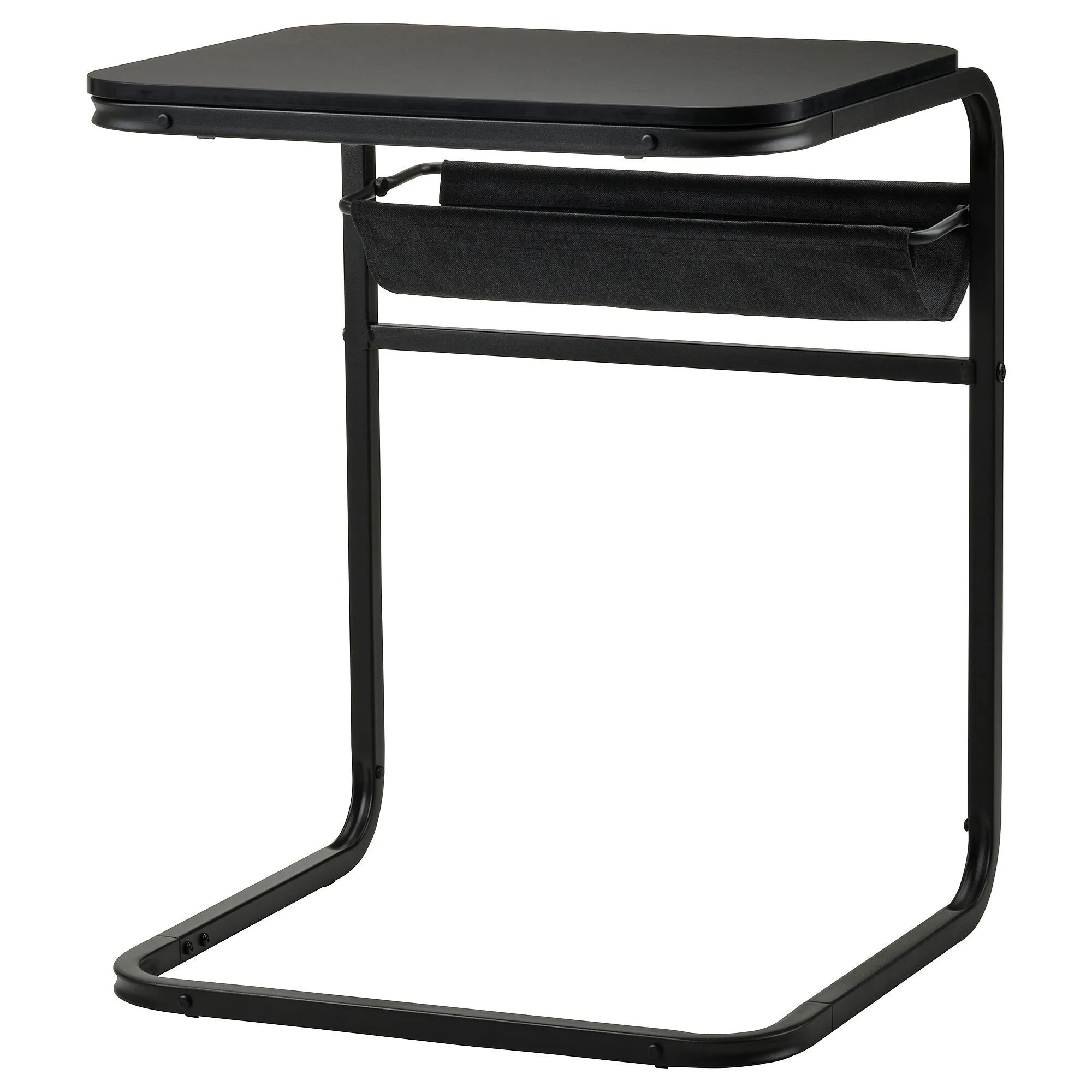 Приставной столик, черный/темно-серый, 53x50 см, OLSERÖD IKEA