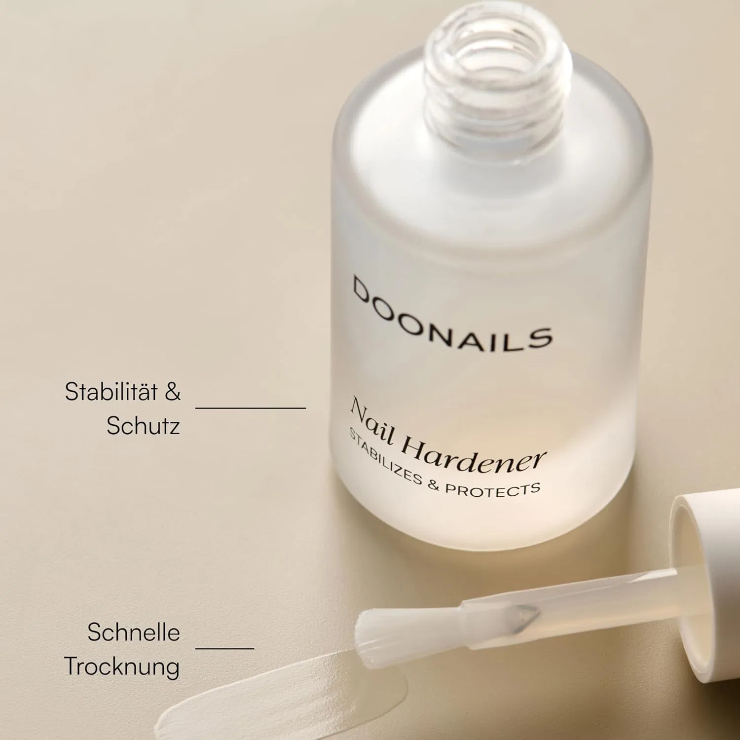 Укрепитель для ногтей «Nail Hardener» с алмазной пылью от Doonails Doonails — фото 4