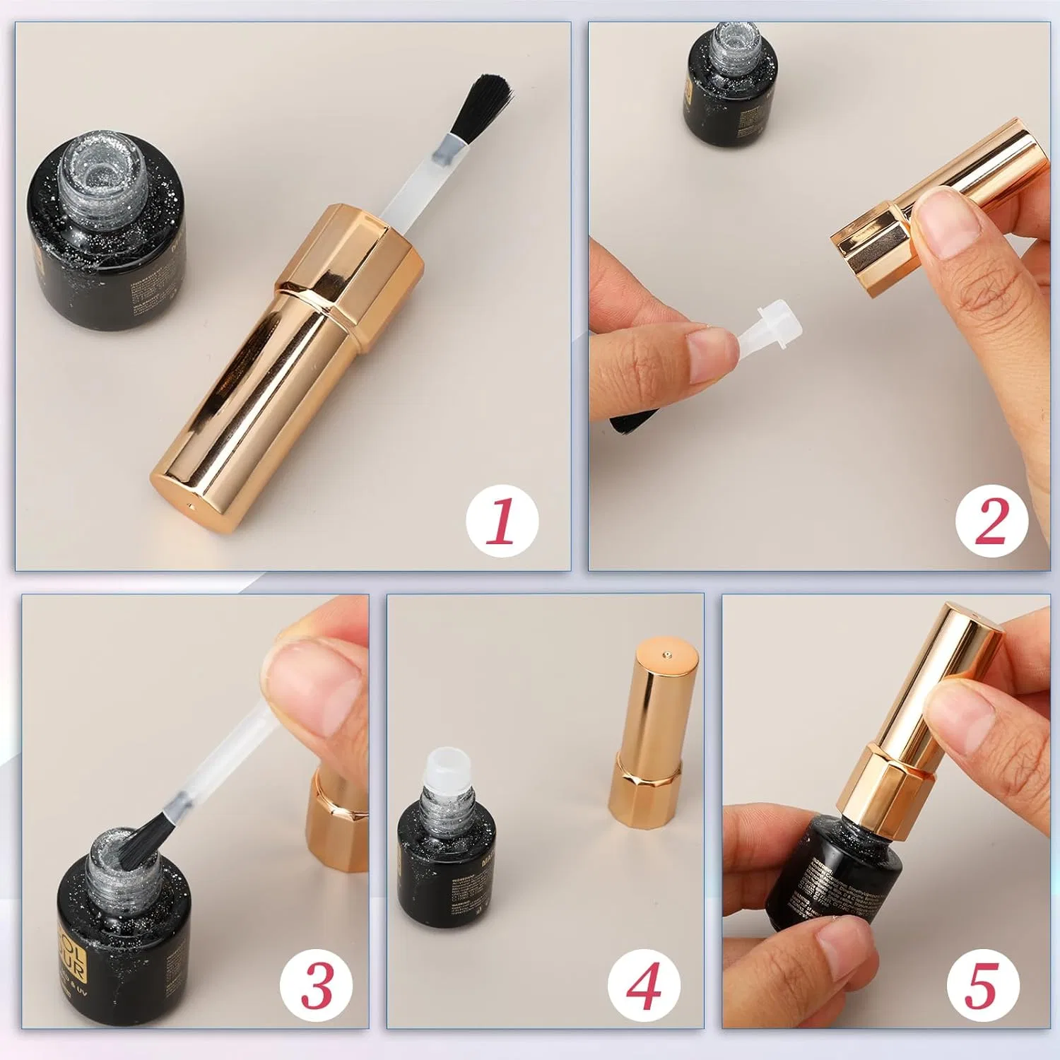 Набор сменных кистей для лака Prasacco, 67 предметов Prasacco — фото 3