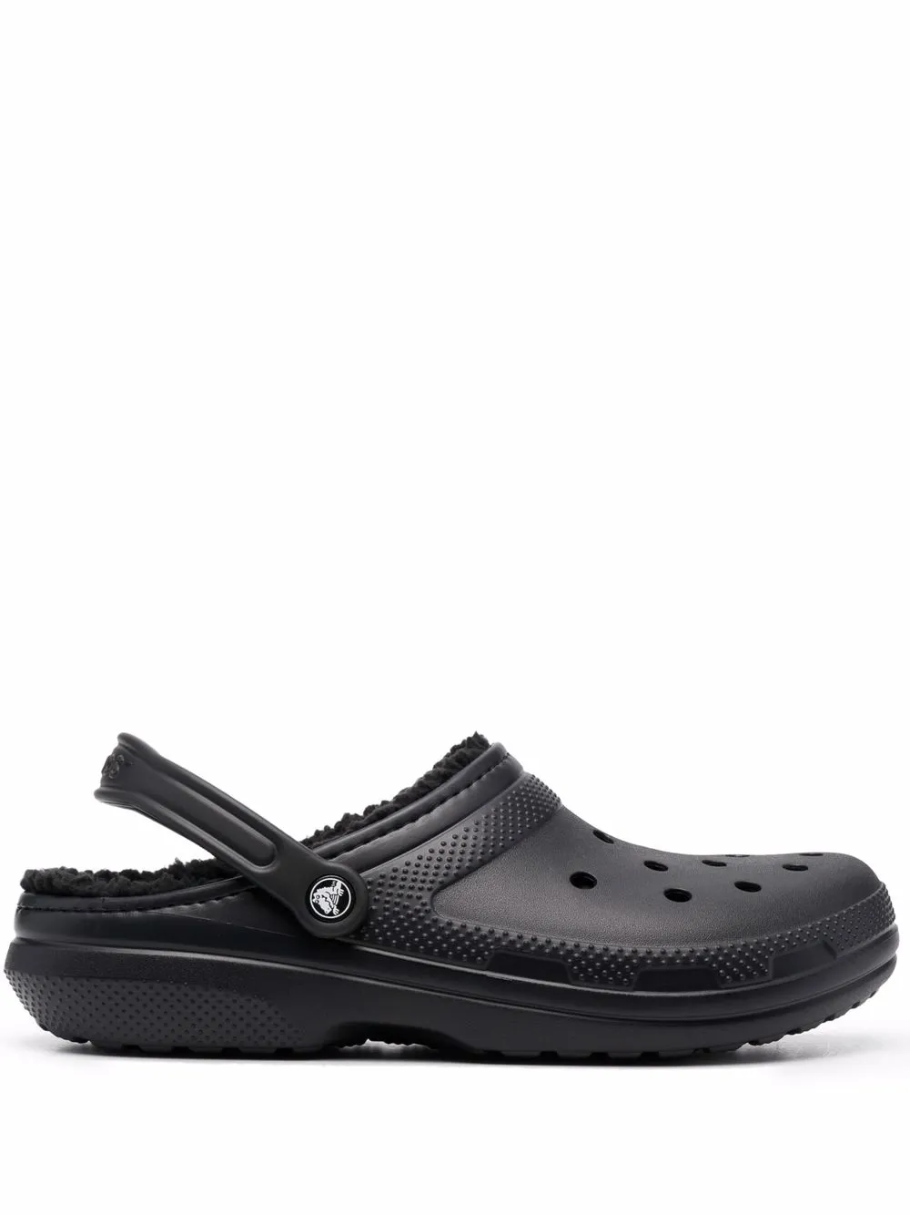 

Кроксы с подкладкой Crocs, черный