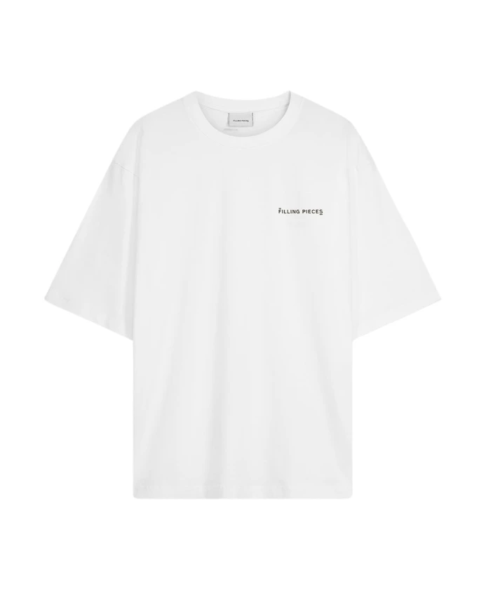 

Футболка свободного кроя Filling Pieces, белый