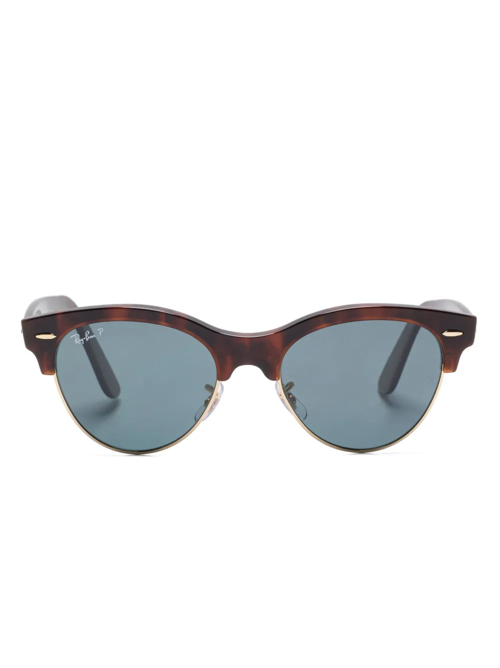 

Солнцезащитные очки Clubmaster Way Ray-Ban, коричневый