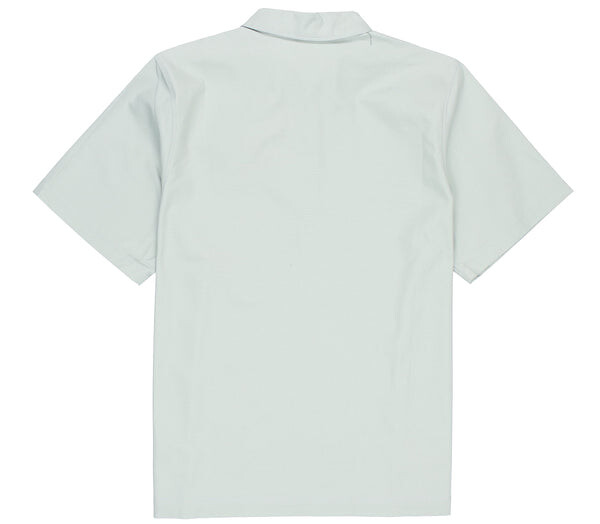 Футболка Men's Nike Half Zipper Solid Color Short Sleeve Aqua Blue Polo Shirt, мультиколор — фото 2