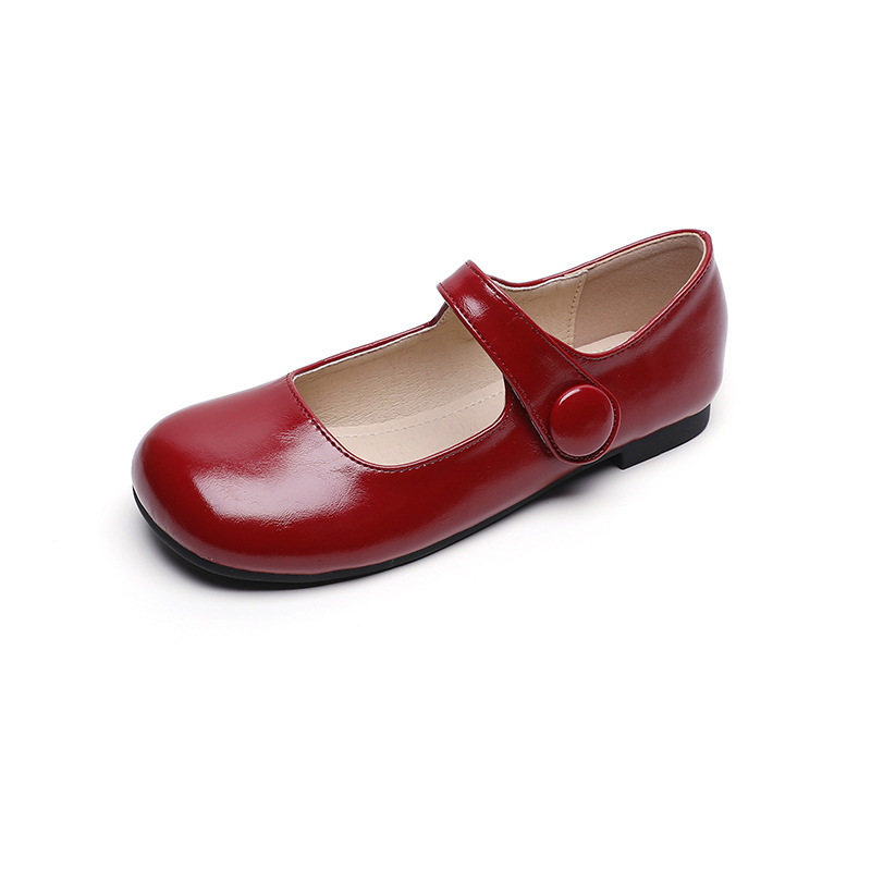 QITUMAUL Мэри Джейн туфли женские абрикосовые, цвет Apricot[Heel Height 1cm] — фото 3