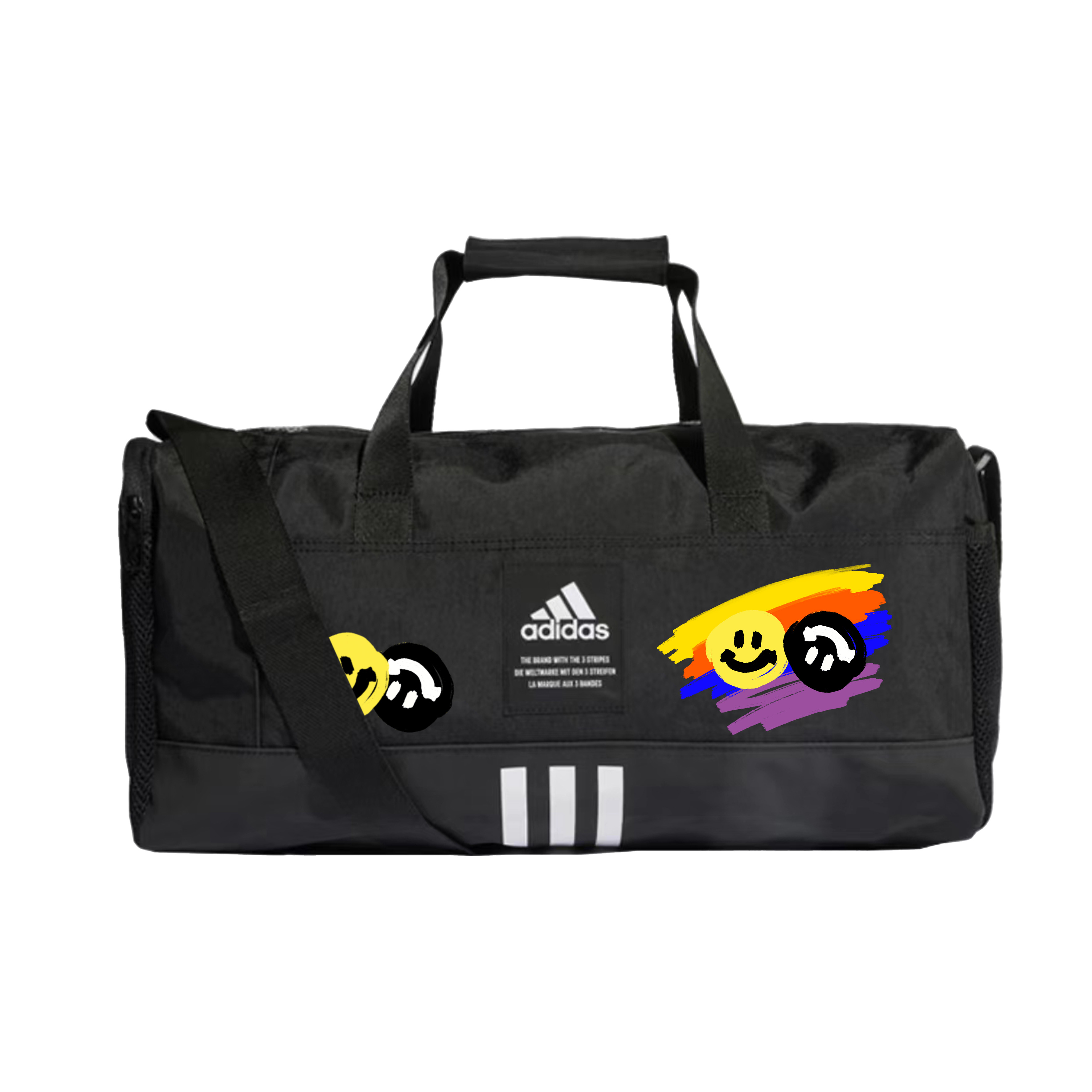 

Adidas Одноплечевая кроссбоди сумка из ткани, Graffiti