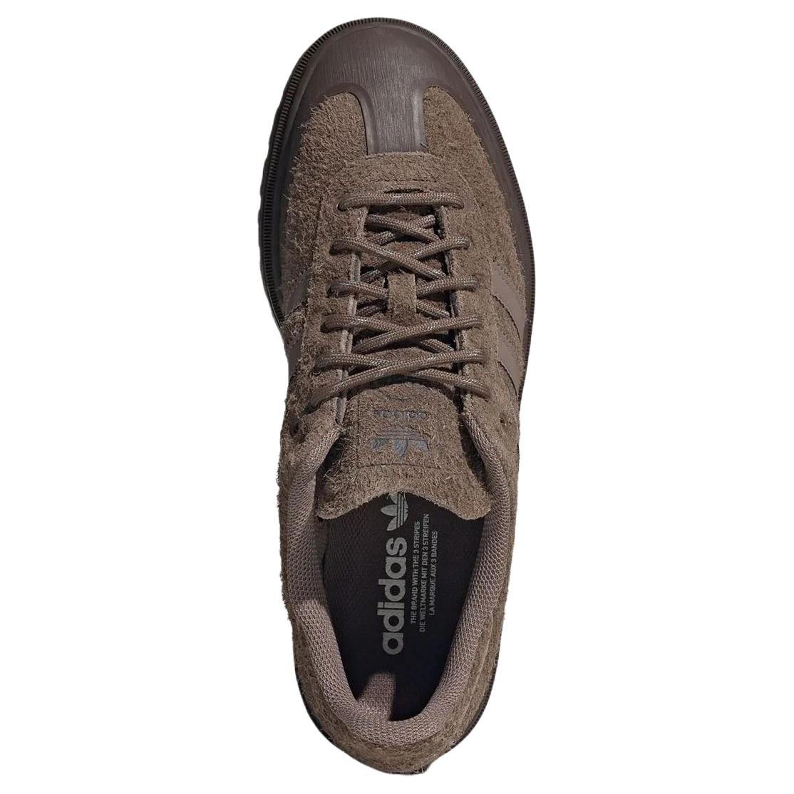 Кроссовки Samba Skateboard для мужчин Adidas Originals, коричневый — фото 3