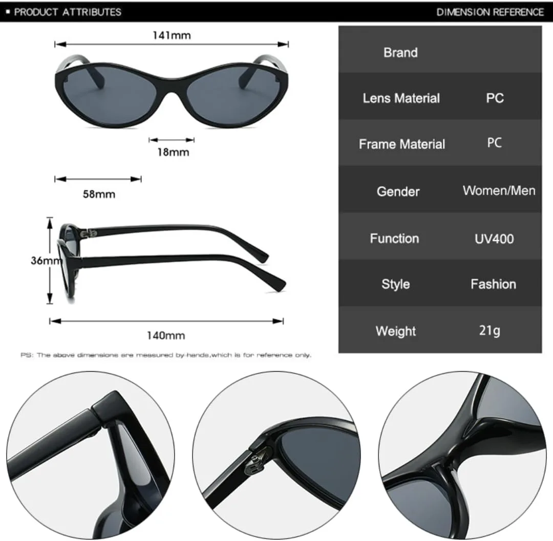 

Ретро солнцезащитные очки «кошачий глаз» с защитой от УФ-излучения UV400 для женщин, модные солнцезащитные очки цвета чайного шампанского VRTRFFTR, Beige Champagne