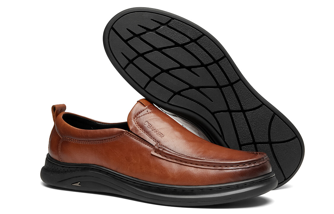 Мужские туфли CВ°BANNER Men's Casual Shoes Men Low-Top Brown — фото 4