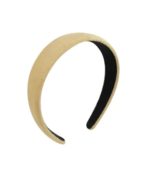 Резинка для волос Velboa Volume Hairband - желто-бежевая — фото 3