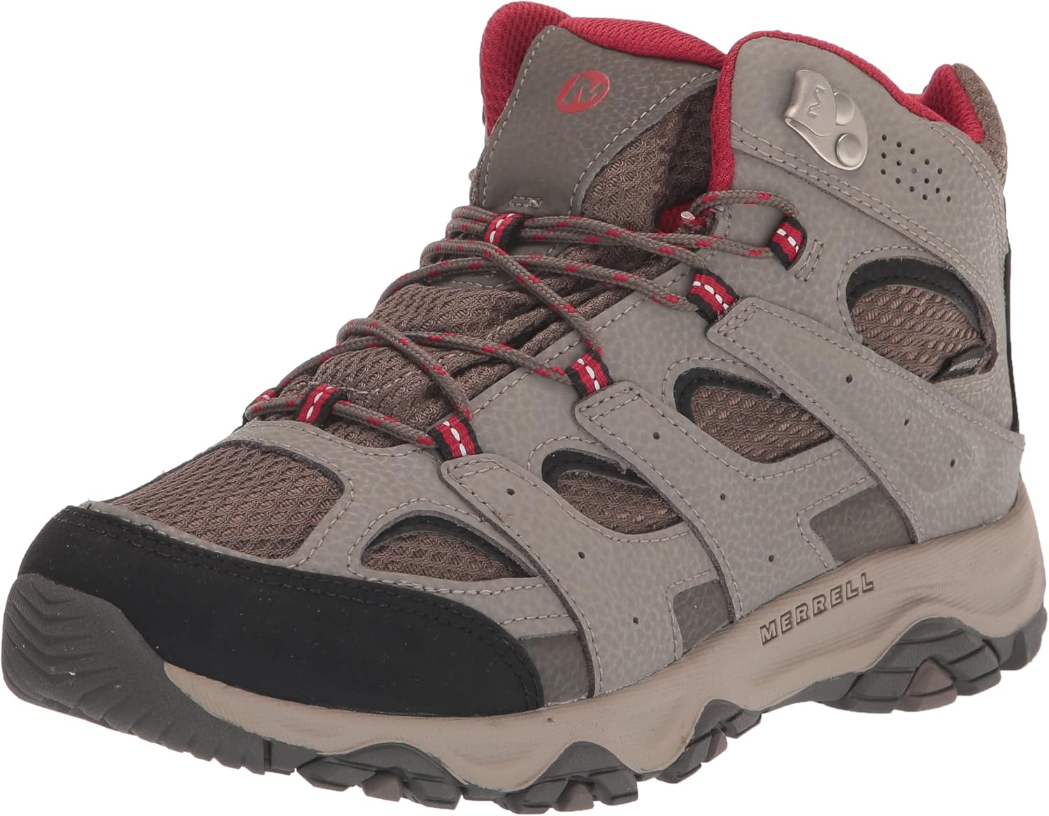 

Merrell детские универсальные кроссовки Moab 3 Mid WTRPF, красный