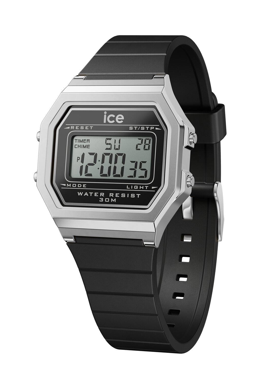 

Цифровые часы DIGIT RETRO Ice-Watch, черный металлик