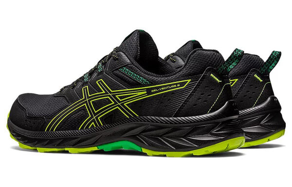 Кроссовки гель венчур 9 Asics, черный — фото 4