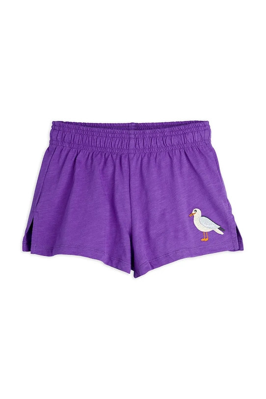 

Детские хлопковые шорты Seagull Mini Rodini, фиолетовый
