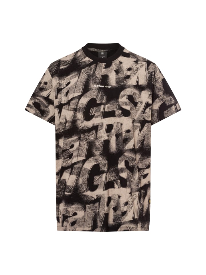 

Футболка G-Star Raw, цвет schwarz beige